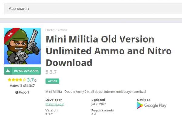 Mini Militia Old Version Unlimited Ammo and Nitro Download