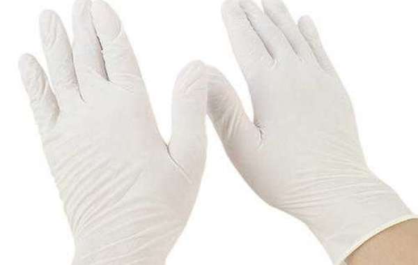 Why are Latex Gloves yellowing?