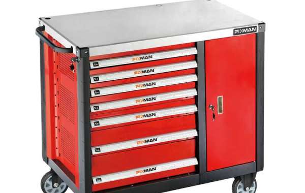 Roller Storage Cabinet Heavy Duty 7-Drawer W2RM7B FIXMAN