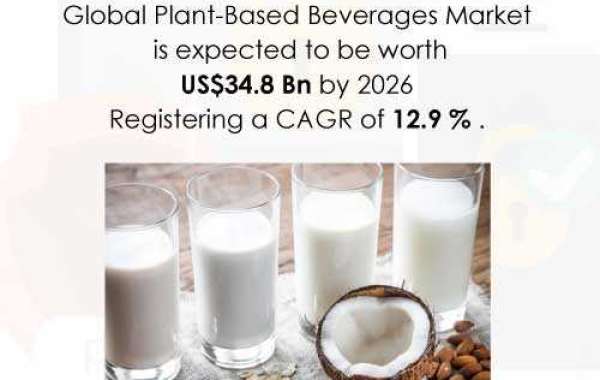 Plant-Based Beverages Market Should Grow to US$34.8 Bn by 2026