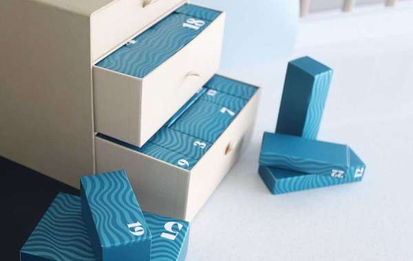 Gift wrap calendar box with drawer design and printing
