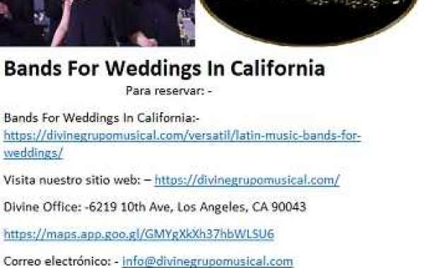 Latín Divine professional Bands For Weddings In California.