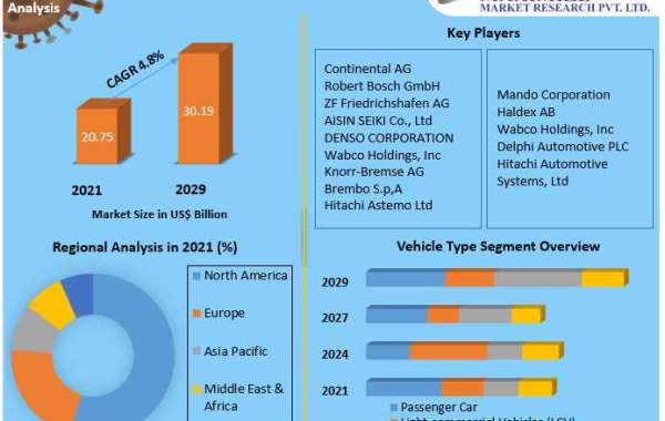 Brake System Market Key Company Profiles, Types, Applications and Forecast to 2029