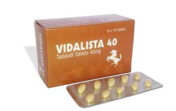 Vidalista 40 mg For Male Sexual Enjoyment
