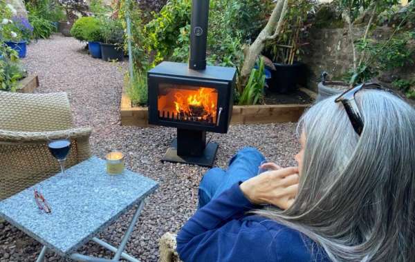 Outdoor Wood Burner with Flue in the UK: A Cozy and Sustainable Heating Solution